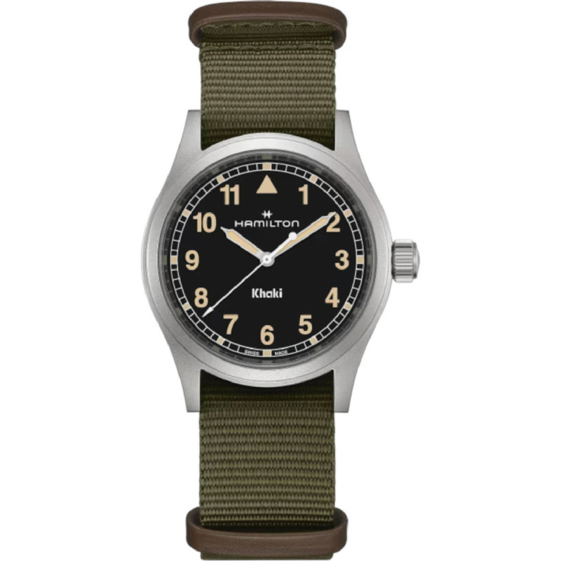 KHAKI FIELD Quartz 38 mm VERD  - H69401930