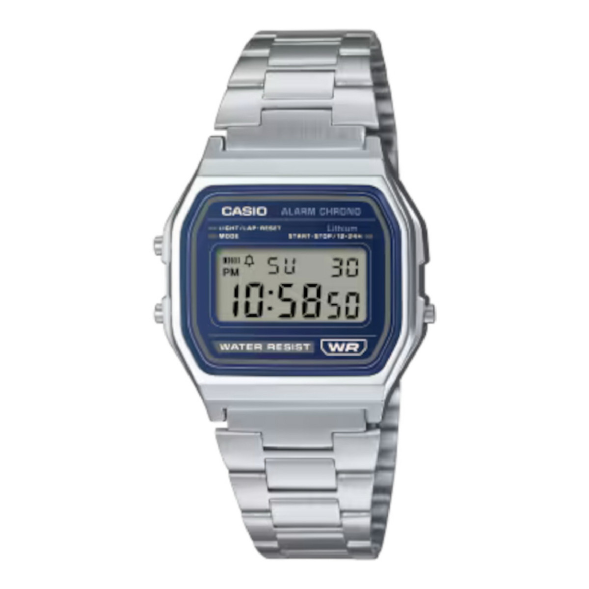 CASIO DIGI.ALARM/CRNO.ACER - A158WEA-2EF