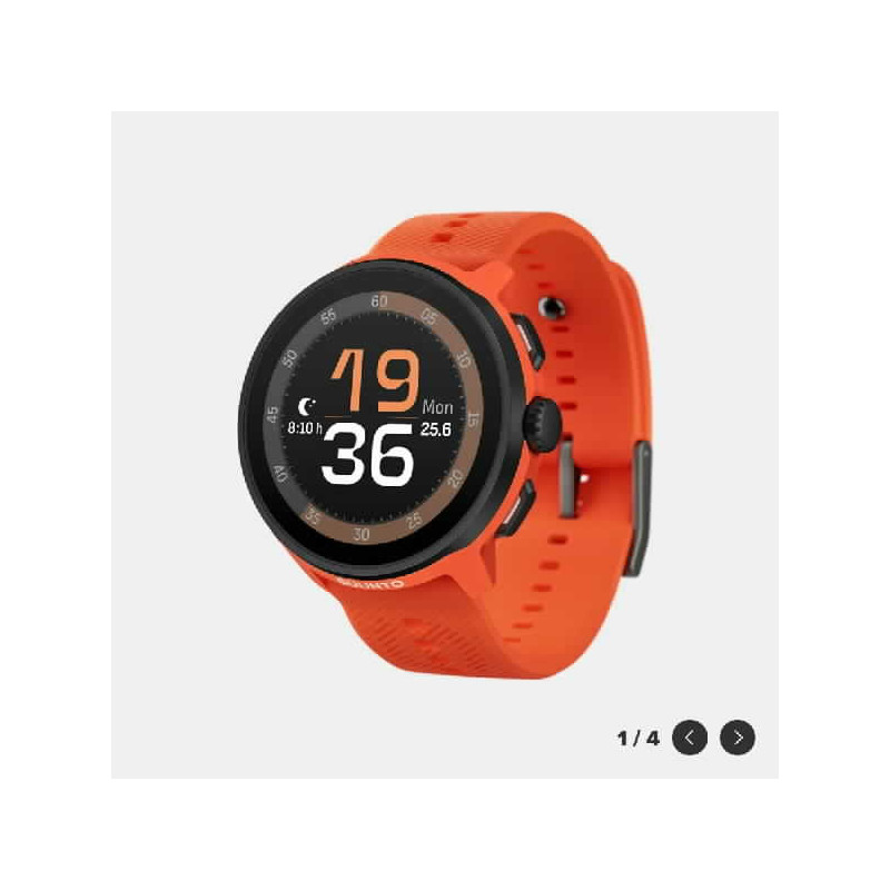 SUUNTO RUN CORAL ORANGE SILICONA - SS051275000