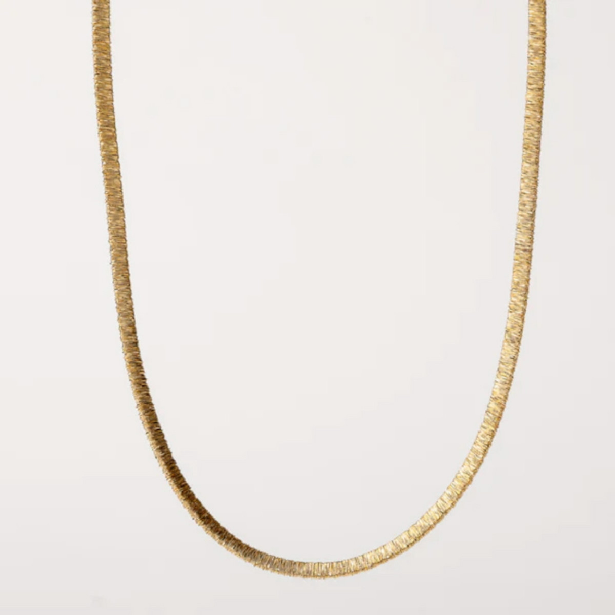 COLLAR CHAPADO SEDA SEMIRIGIDO 38+3cm - AL3625