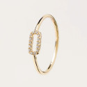 ANELL XAPAT OVAL ZIRCÒNIES - AL4313 ANELL XAPAT OVAL ZIRCÒNIES - AL4313