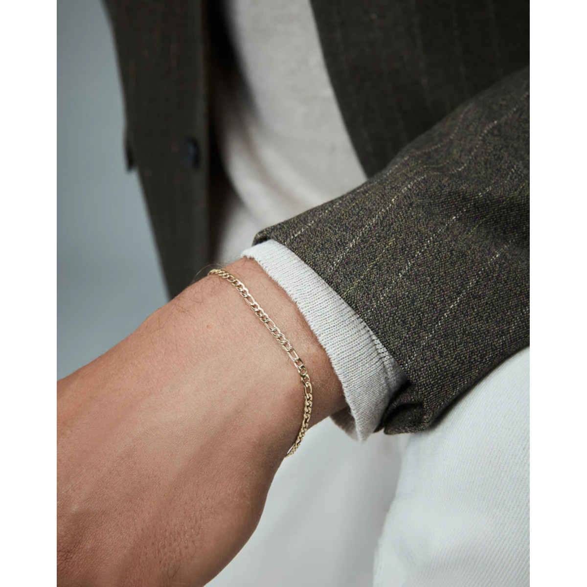PULSERA ACERO IP DORADO CADENA - 14340P01012