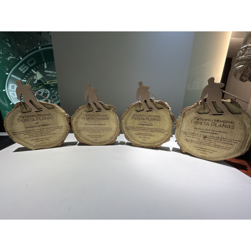 TROFEO MADERA ACACIA - 003000032
