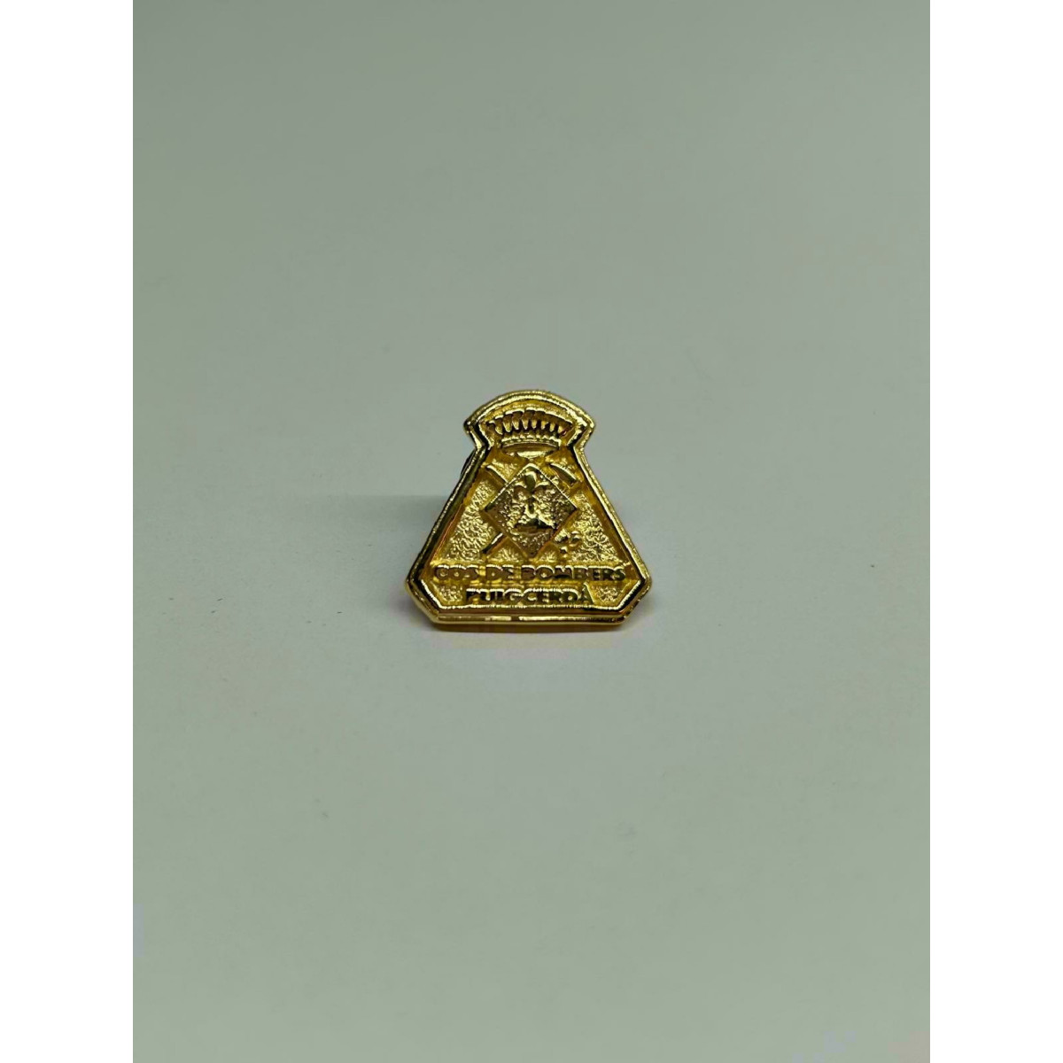 PIN PLATA BAÑO ORO BOMBEROS PUIGCERDÀ - 000170540