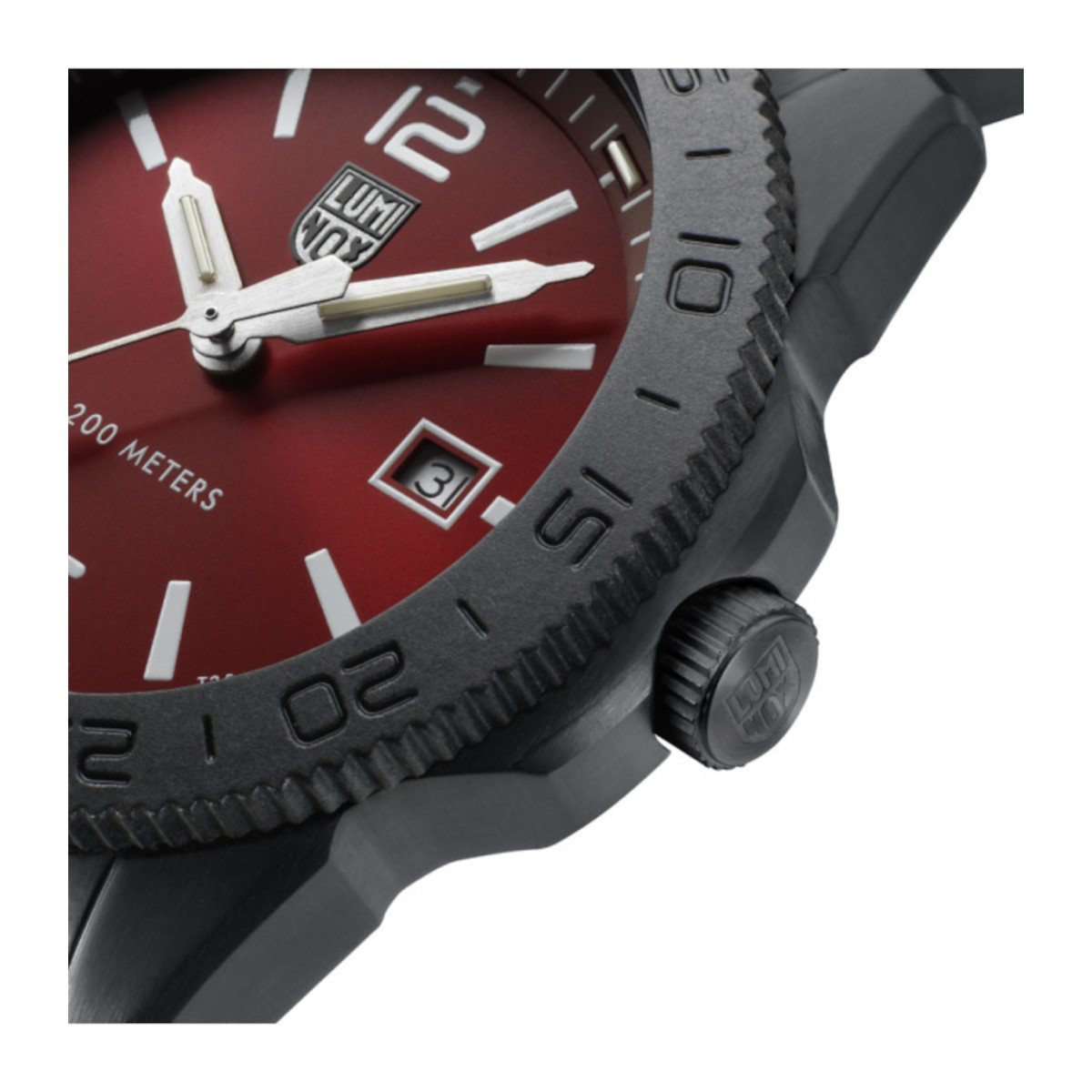 PACIFIC DIVER BLK SERIES RED BLK  - LX31135B