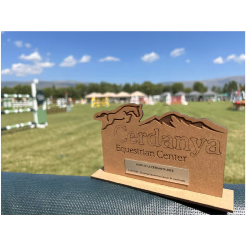 TROFEO MADERA RUTA CERDANYA - 003000038
