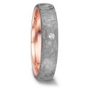 ANELL OR ROSA 14 kt I CARBONI DIAMANT ANELL OR ROSA 14 kt I CARBONI DIAMANT