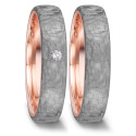 ANELL OR ROSA 14 kt I CARBONI DIAMANT ANELL OR ROSA 14 kt I CARBONI DIAMANT