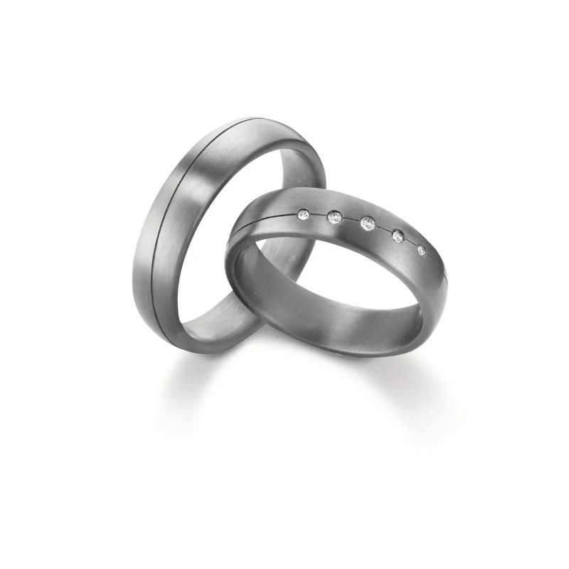 ANILLO TÁNTALO DIAMANTE