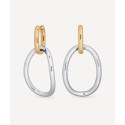 PENDIENTES DE ARO ÁMBAR BIC - G4172