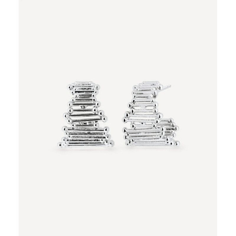 PENDIENTES SEMI LUNA OMBRA - X28040B