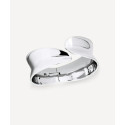 BRAZALETE ANCHO RÍGIDO PLISÉ - X28536