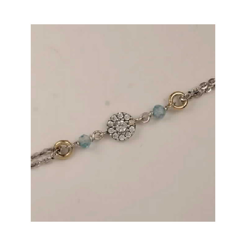 POLS CAD ORO PLATA TOPACI BLAU  - 11165B