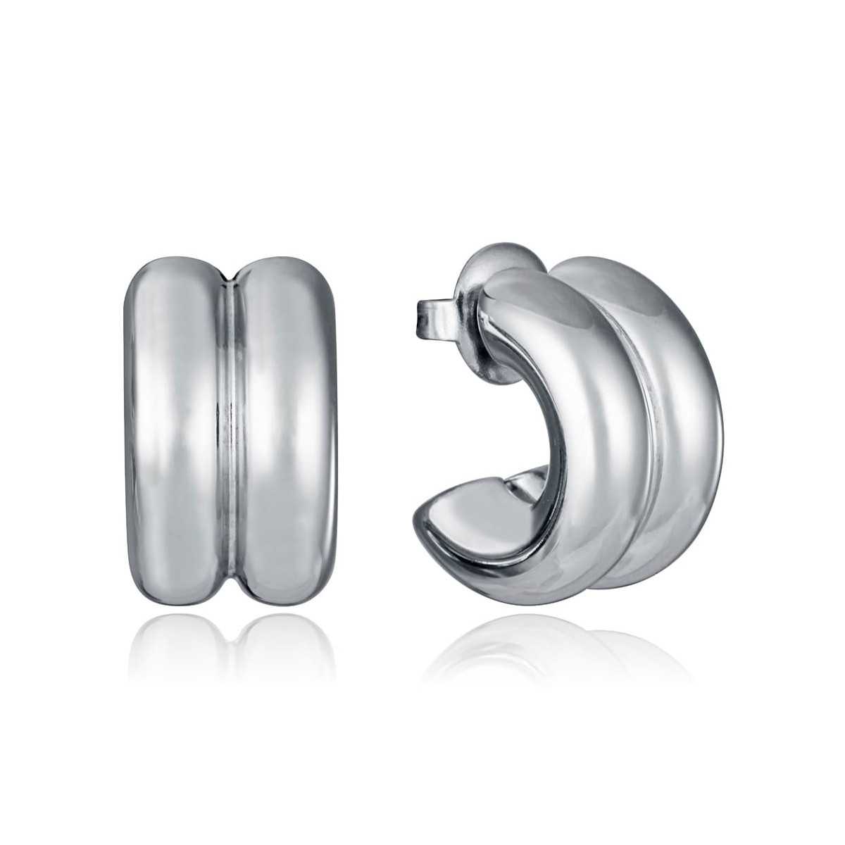 VICEROY   PENDIENTES DE ACERO ARO ABIERTO - 14195E01000